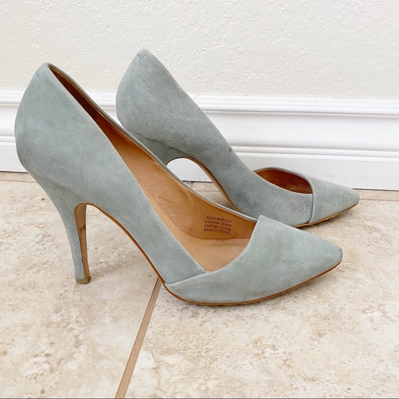 Madewell Shoes - Madewell leather suede Mira heel sz 9